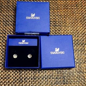 Swarovski stud earrings
